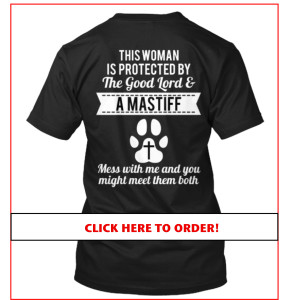 Mastiff Shirt Teeshirt